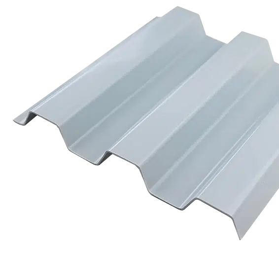 Renolit ONDEX Sollux PVC-Trapezplatten, Profil 76/18, grau glatt, 1,1 mm, ideal für robuste und ästhetische Überdachungen
