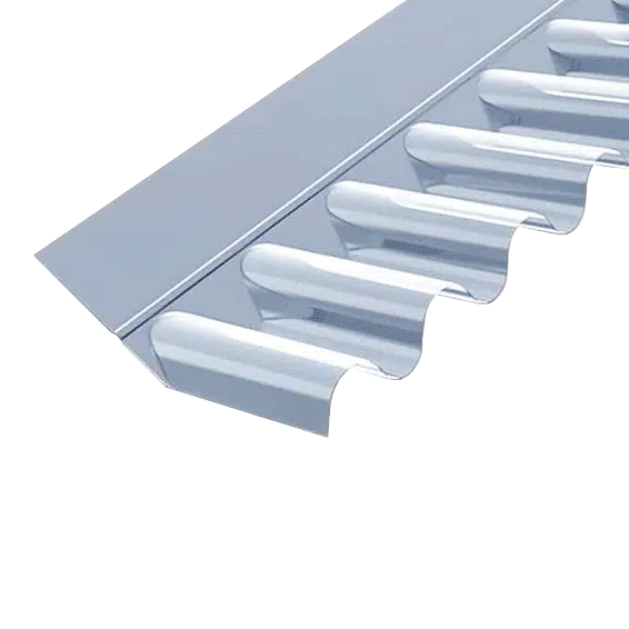 Wandanschlußprofil PVC Sinus 177/51 in 1097mm kaufen » Top-Qualität bei stegplattenversand.de Wandanschlussprofil Aus Pvc, Sinus 177/51, 1097 Mm, Perfekt Für Eine Wasserdichte Und Nahtlose Verbindung Zwischen Dachplatten Und Wand