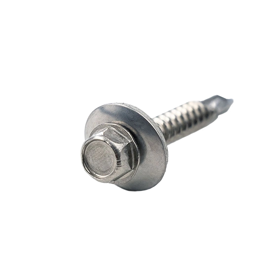 Edelstahl-Bohrschraube, 5,5 x 35/16 mm, hochwertig und rostfrei, ideal für Metallverbindungen in Bauprojekten