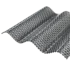 Lichtplatte aus Polycarbonat, Sinus 76/18 in Graphit, mit Wabenstruktur, 2,8 mm, ideal für stilvolle und robuste Überdachungen