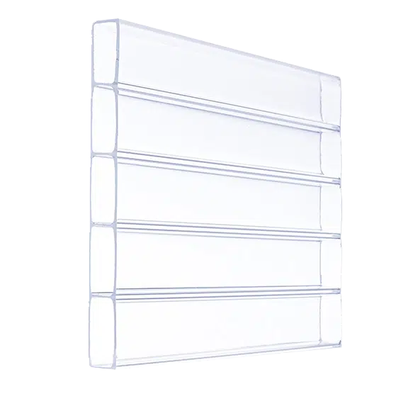 Acrylglas Doppelstegplatten 16 mm glasklar, Highlux 16/32, hergestellt aus hochwertiger Plexiglas-Rohmasse, ideal für lichtdurchlässige Überdachungen