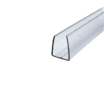 U-Abschlussprofil Universal Aus Aluminium Für 4 Mm Stegplatten, Bietet Einen Präzisen Und Sicheren Abschluss Für Feine Stegplattenkonstruktionen