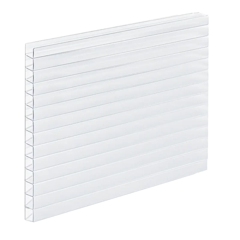 Polycarbonat Doppelstegplatten 8 Mm Klar, Longlife, Bieten Hervorragende Lichtdurchlässigkeit Und Langlebigkeit Für Überdachungen