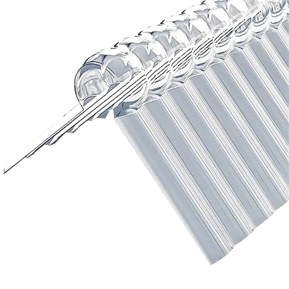 Acryl Firstprofil Sinus 76/18 in 1045mm - zweiteilig kaufen » Top-Qualität bei stegplattenversand.de Zweiteiliges Firstprofil Aus Acrylglas, Sinus 76/18, 1045 Mm, Ideal Für Eine Nahtlose Und Wasserdichte Dachfirstverbindung