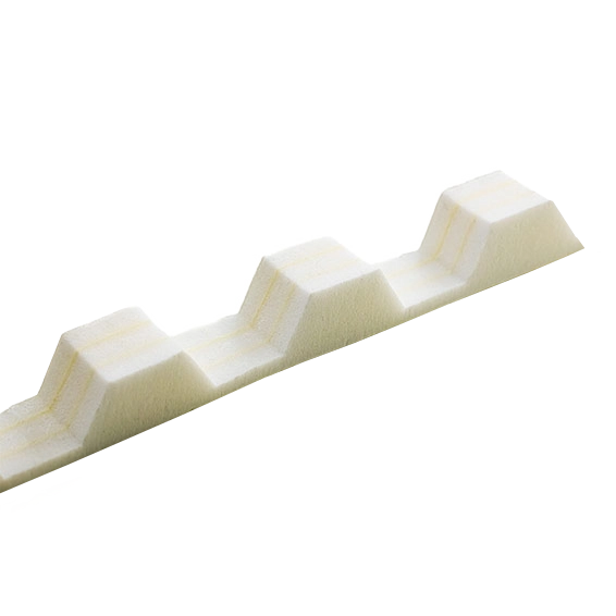 Profilfüller für Trapezprofil 70/18, ideal zur Verbesserung der Dichtigkeit und Isolierung von Trapezprofilen in Baukonstruktionen