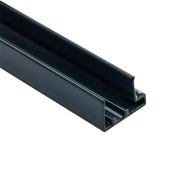 U Profil 16 mm Alu anthrazit mit Tropfkante - Verschluß untere Seite Stegplatten kaufen » Top-Qualität bei stegplattenversand.de U-Profil Mit Tropfkante Aus Anthrazitfarbenem Aluminium Für 16 Mm Stegplatten, Ideal Für Wasserdichte Abschlüsse Und Stilvolle Ästhetik