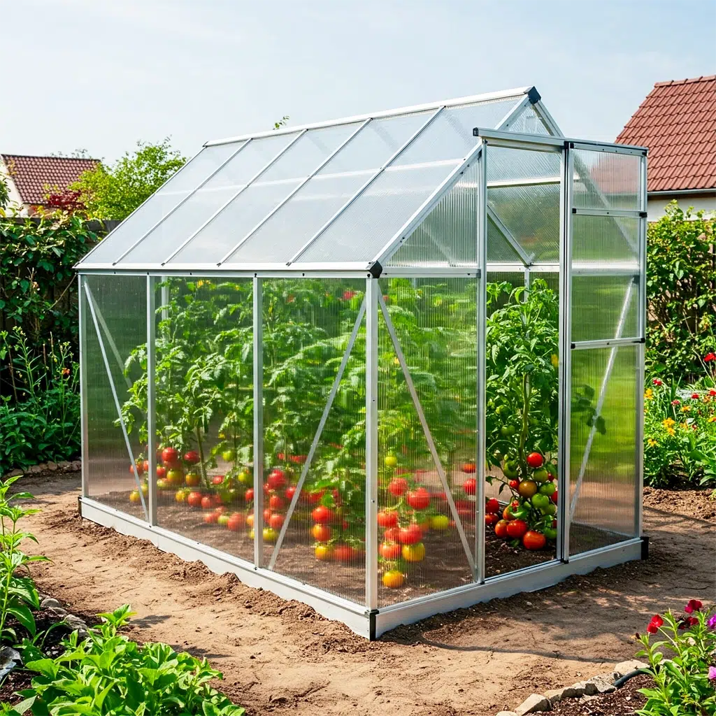 Tomaten Im Gewächshaus Pflanzen – So Gelingt Die Ernte Kaufen &Raquo; Stegplattenversand.de