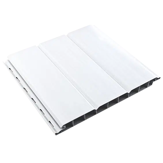 Weißes Pvc Wand- Und Deckenpaneel Für Innen- Und Außenbereich.