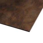 ALUCOM® Design 3mm Rost dunkel – Aluverbundplatte in rustikaler Rostoptik.