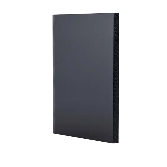 Acrylglas Xt Schwarz, 2 Mm Dick, Lichtundurchlässige Massivplatte, Ideal Für Vielseitige Anwendungen.