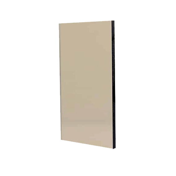 Detailansicht der Deglas® Acrylglasplatte, 3mm stark, in Braun mit 14% Lichtdurchlässigkeit, Typ 70771