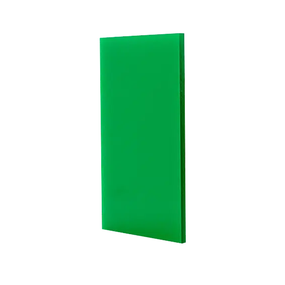 Detailansicht der Deglas® Acrylglasplatte, 3mm stark, in Grün mit 1/9% Lichtdurchlässigkeit, Typ 70470, transluzent-XT-Deglas-Plexiglas-grün-566x566