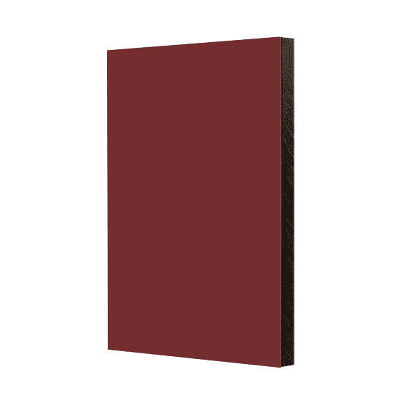 Kronoart® HPL-Platte in der Farbe Oxid Rot