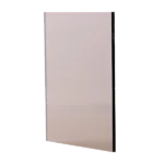 3 mm EXOLON® UV Bronze, Makrolon®, transparente Polycarbonatplatte, 50% Lichtdurchlässigkeit.