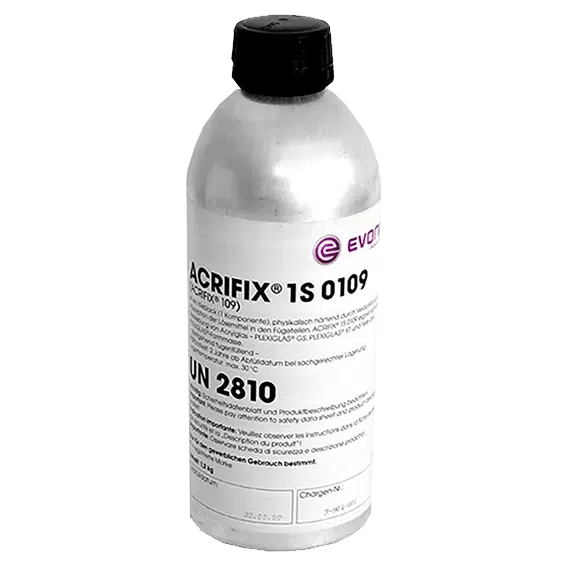 ACRIFIX® 109, hochwertiger 1-Komponenten-Klebstoff für Acrylglas, präzise und langlebige Verklebungen.