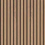 Detailaufnahme von Alucom® Design Interieur Wildeiche Lamelle, zeigt die natürliche Holztextur und elegante Maserung