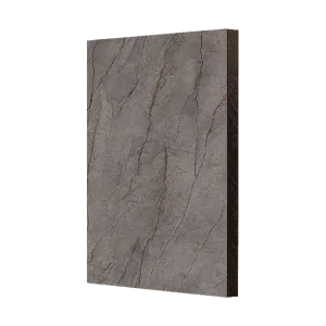 Kronoart® Elements Skyline Dusk – Hpl-Platte In Granitfarbener Marmoroptik Mit Dunklen, Organischen Adern.
